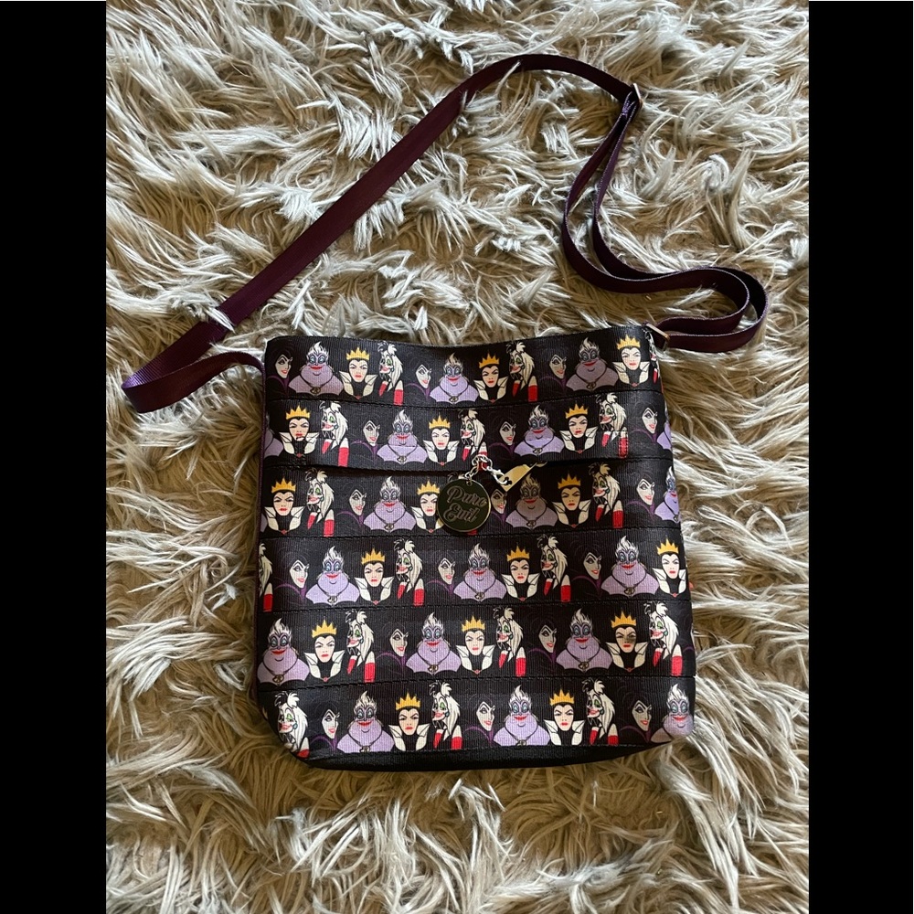 Pure evil villain crossbody Harvey's seatbelt